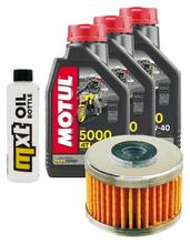 Pacchetto di ispezione 3L 10W-40+filtro olio per Honda TRX FourTrax 400 ccm