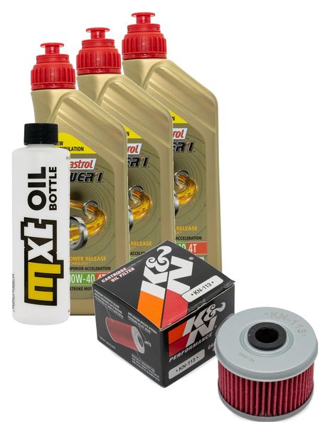 Inspektionspaket 3L 10W-40 + Ölfilter für Honda TRX FourTrax Foreman 450 ccm