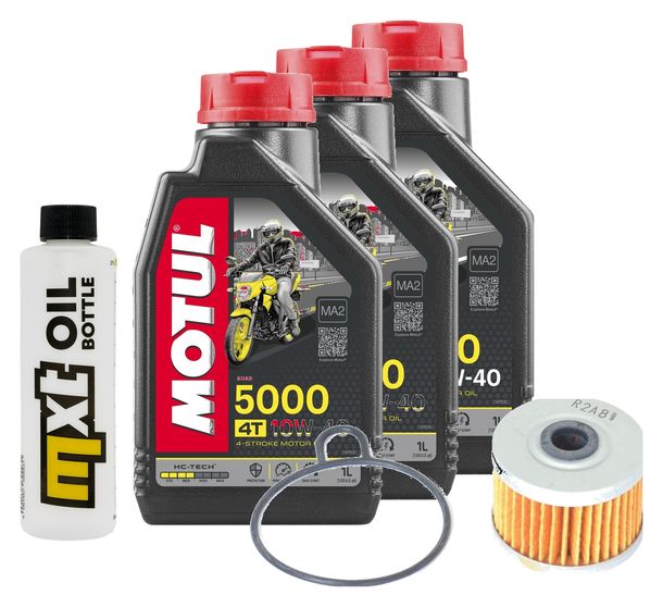 Inspektionspaket 3L 10W-40 + Ölfilter für Honda TRX FourTrax Foreman 450 ccm