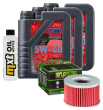 3L 5W-40 inspection package+ oil filter for Honda TRX FE FM FourTrax AC 500 ccm Year 2005
