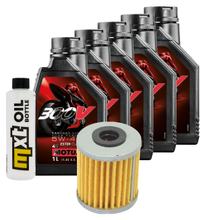 Inspection package 5L 5W-40 + oil filter for Honda TRX FA FourTrax LC 500 ccm Year 2004
