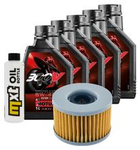 Inspection package 5L 5W-40 + oil filter for Honda TRX FA FourTrax LC 500 ccm Year 2004