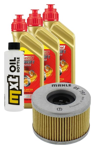 Inspektionspaket 3L 5W-40 + Ölfilter für Honda TRX FourTrax 680 ccm