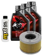 Ensemble d'inspection 3L 5W-40+filtre à huile pour Honda TRX FourTrax 680 ccm