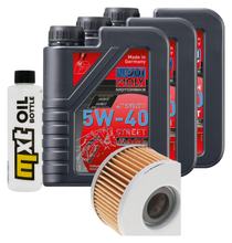Inspectiepakket 3L 5W-40 + Oliefilter voor Honda TRX FourTrax 680 ccm