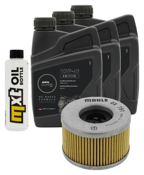 Inspektionspaket 3L 10W-40 + Ölfilter für Honda TRX FA Rincon 650 ccm