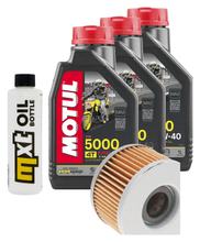 Inspektionspaket 3L 10W-40 + Ölfilter für Honda TRX FA Rincon 650 ccm