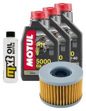 Inspectiepakket 3L 10W-40 + Oliefilter voor Honda TRX FA Rincon 650 ccm