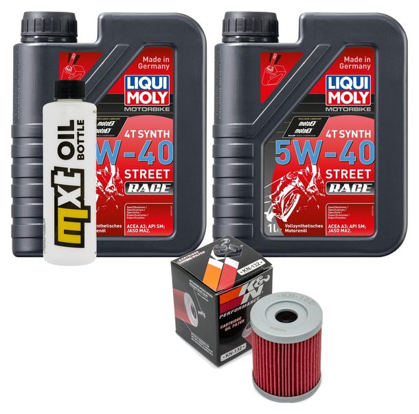 Inspektionspaket 2L 5W-40 + Ölfilter für Arctic Cat 2x4 250 ccm Bj. 2006