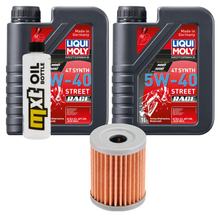 Inspektionspaket 2L 5W-40 + Ölfilter für Arctic Cat 2x4 250 ccm Bj. 2006