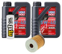 Inspektionspaket 2L 5W-40 + Ölfilter für Arctic Cat 2x4 250 ccm Bj. 2006
