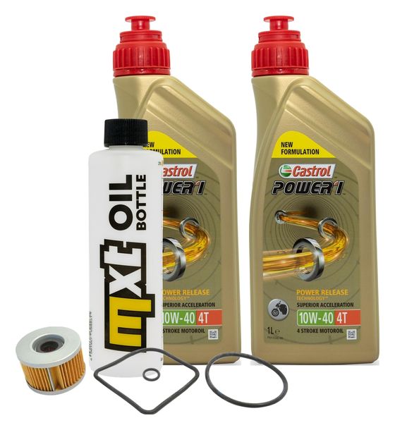 Inspektionspaket 2L 10W-40 + Ölfilter für Honda CB 250 ccm Bj. 1996 - 1997