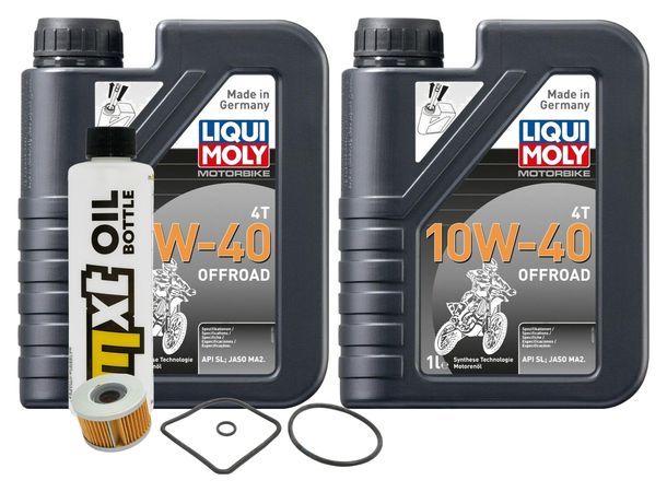 Pacchetto di ispezione 2L 10W-40+filtro olio per Honda CB 250 ccm Anno 1996 - 1997