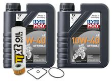 Inspectiepakket 2L 10W-40 + oliefilter voor Honda CB 250 ccm Bj. 1996 - 1997