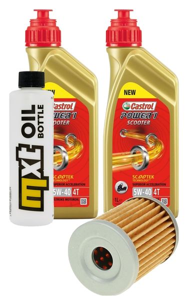 Inspektionspaket 2L 5W-40 + Ölfilter für Arctic Cat DVX 250 ccm