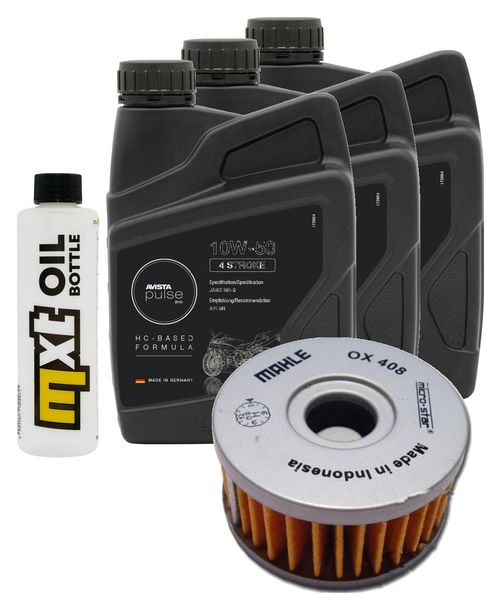 Inspektionspaket 3L 10W-50 + Ölfilter für Beta M4 350 ccm Bj. 2004 - 2017