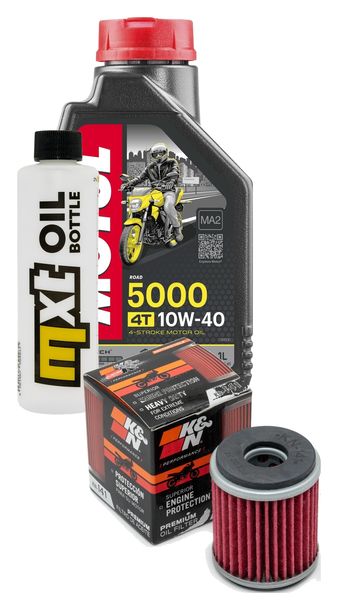 Inspektionspaket 1L 10W-40 + Ölfilter für Beta RR LC Enduro Motard 125 ccm Bj. 2015 - 2016