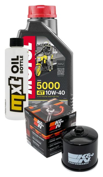 Inspektionspaket 1L 10W-40 + Ölfilter für Beta RR LC Enduro Motard 125 ccm Bj. 2015 - 2016