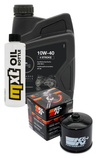 Inspektionspaket 1L 10W-40 + Ölfilter für Beta RR LC Enduro Motard 125 ccm Bj. 2015 - 2016