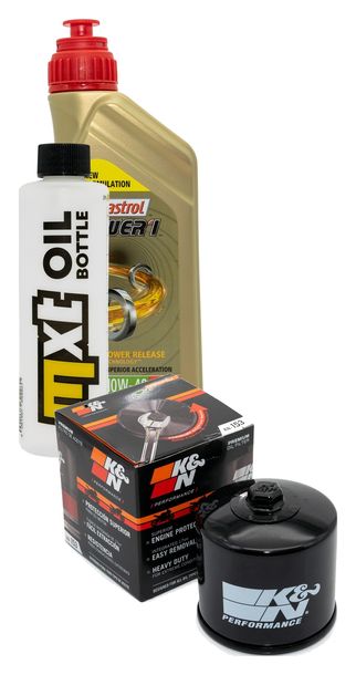 Inspektionspaket 1L 10W-40 + Ölfilter für Beta RR LC Enduro Motard 125 ccm Bj. 2015 - 2016