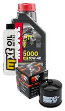 Inspekční balíček 1L 10W-40 + olejový filtr pro Beta RR LC Enduro Motard 125 ccm ročník výroby 2015 - 2016