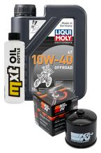 Pacote de Inspeção 1L 10W-40 + Filtro de Óleo para Beta RR LC Enduro Motard 125 ccm Ano. 2015 - 2016
