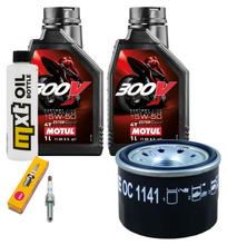 Kit d'inspection 2L 15W-50 + filtre à huile + 1x bougie pour BMW G R GS 310 ccm Année 2016 - 2017