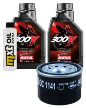 Pacchetto di ispezione 2L 15W-50 + filtro olio + 1x candela per BMW G R GS 310 ccm Anno 2016 - 2017