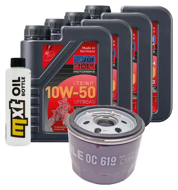 Inspektionspaket 4L 10W-50 + Ölfilter für BMW R LC ESA 1200 ccm Bj. 2014