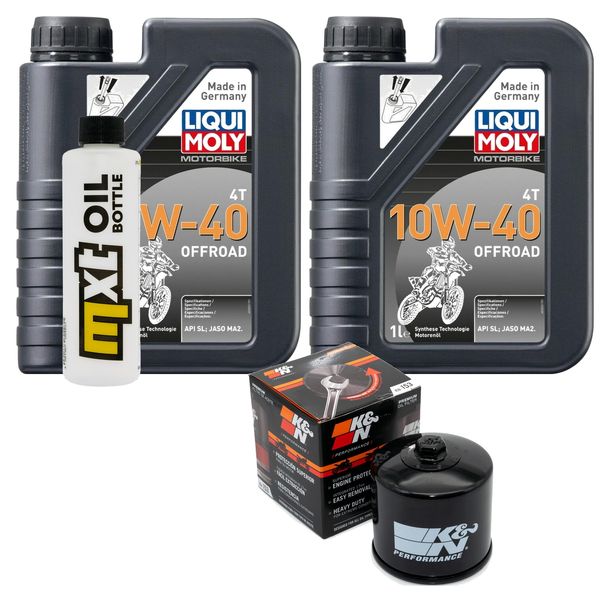 Inspektionspaket 2L 10W-40 + Ölfilter für Daelim VL Daystar Fi Z Plus 125 ccm Bj. 2016