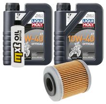 Inspectiepakket 2L 10W-40 + Oliefilter voor Derbi GPR Racing 125ccm Bj. 2015 - 2016