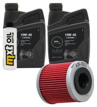 Paquet d'inspection 2L 10W-40+filtre à huile pour Derbi GPR Racing 125 ccm Année 2015 - 2016