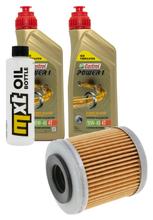 2L 10W-40 Inspection Package+oil filter for Derbi GPR Racing 125 ccm Year 2015 - 2016