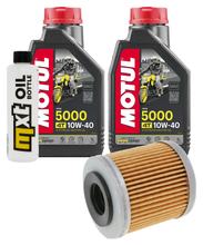 Paquet d'inspection 2L 10W-40+filtre à huile pour Derbi Mulhacen Cafe Senda R 4V DRD SM 125 ccm Année 2008 - 2016