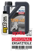 Inspektionspaket 1L 10W-40 + Ölfilter für Derbi Senda Cross City Terra Adventure 125 ccm Bj. 2008 - 2011