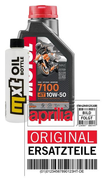 Inspektionspaket 1L 10W-50 + Ölfilter für Derbi Senda R Baja 125 ccm Bj. 2006 - 2010