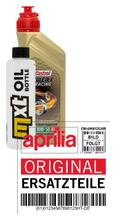 Pacote de Inspeção 1L 10W-50 + Filtro de Óleo para Derbi Senda R Baja 125 ccm Ano. 2006 - 2010