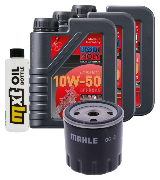 Inspektionspaket 3L 10W-50 + Ölfilter für Ducati Scrambler 400 ccm Bj. 2016 - 2017