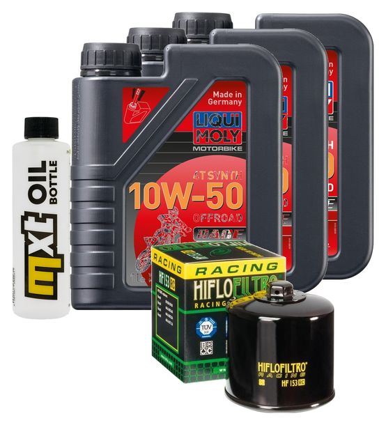 Inspektionspaket 3L 10W-50 + Ölfilter für Ducati Scrambler 400 ccm Bj. 2016 - 2017