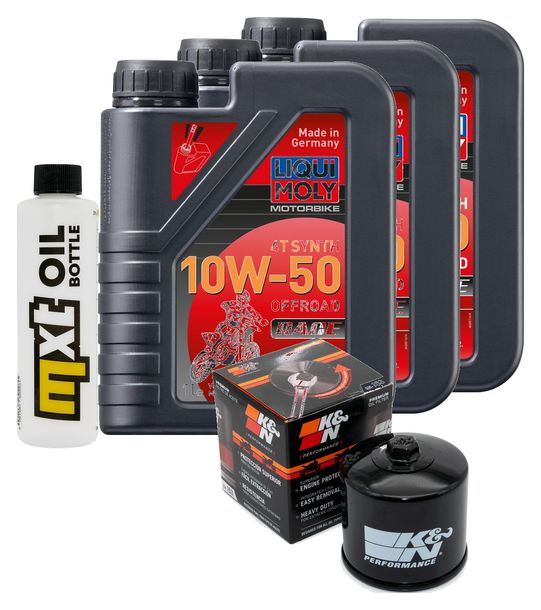 Inspektionspaket 3L 10W-50 + Ölfilter für Ducati Scrambler 400 ccm Bj. 2016 - 2017