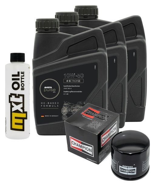 Inspektionspaket 3L 10W-50 + Ölfilter für Ducati Scrambler 400 ccm Bj. 2016 - 2017