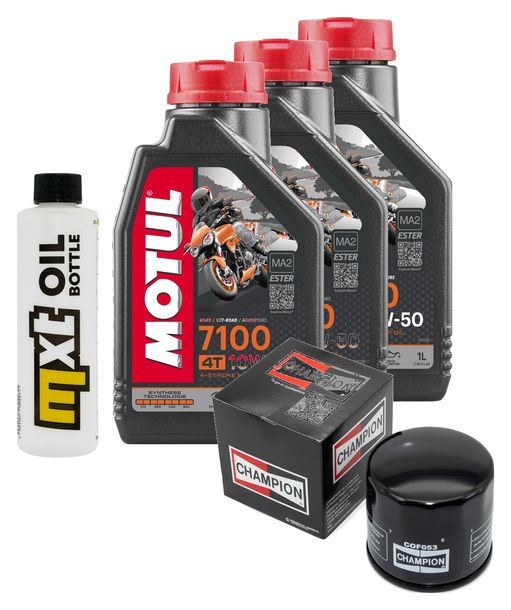 Inspektionspaket 3L 10W-50 + Ölfilter für Ducati Scrambler 400 ccm Bj. 2016 - 2017