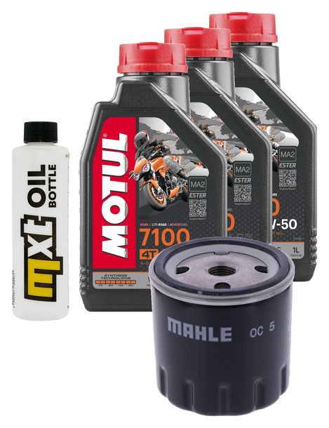 Inspektionspaket 3L 10W-50 + Ölfilter für Ducati Scrambler 400 ccm Bj. 2016 - 2017