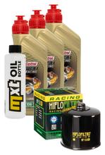 Pacote de Inspeção 3L 10W-50 + Filtro de Óleo para Ducati Scrambler 400 ccm Ano de Fabricação 2016 - 2017