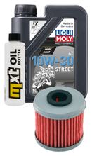 1L 10W-30 Inspection Package+ oil filter for Honda 4RT Montesa Cota Race Replica 260 ccm Year 2014 - 2015