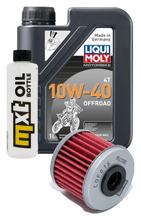 Inspectiepakket 1L 10W-40 + oliefilter voor Honda 4RT Montesa Cota Race Replica Repsol 260 ccm Bj. 2007 - 2013