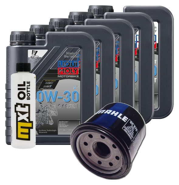 Inspektionspaket 5L 10W-30 + Ölfilter für Honda CRF Africa Twin 1000 ccm Bj. 2016 - 2017