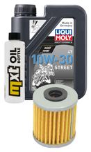 Paquet d'inspection 1L 10W-30+filtre à huile pour Honda CRF F 110 ccm Année 2016 - 2018