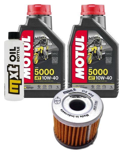 Inspektionspaket 2L 10W-40 + Ölfilter für Hyosung GV Aguila Classic 125 ccm Bj. 2009