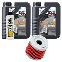 Inspectiepakket 2L 10W-40 + oliefilter voor Hyosung GV Aguila Classic 125 ccm Bj. 2009